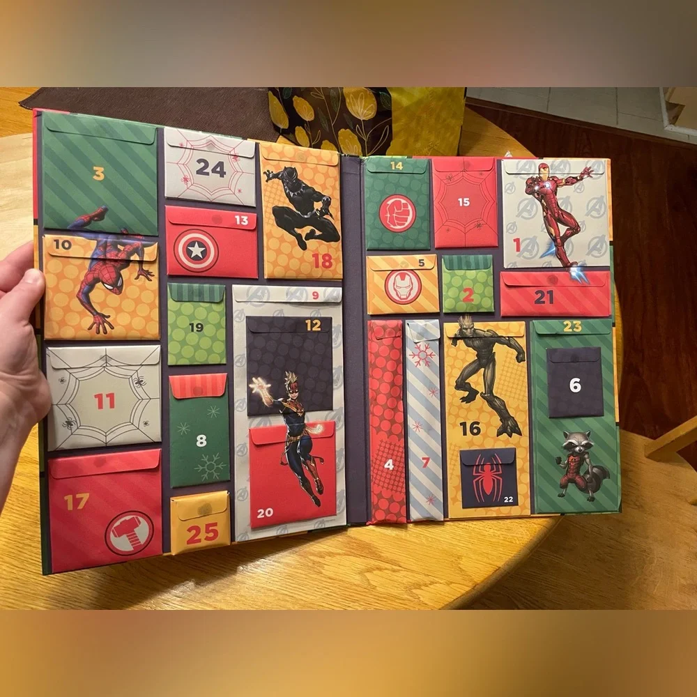 Marvel Advent Calendar - Christmas Xmas Countdown - Super Heroes, Comic Book - Picture 6 of 14